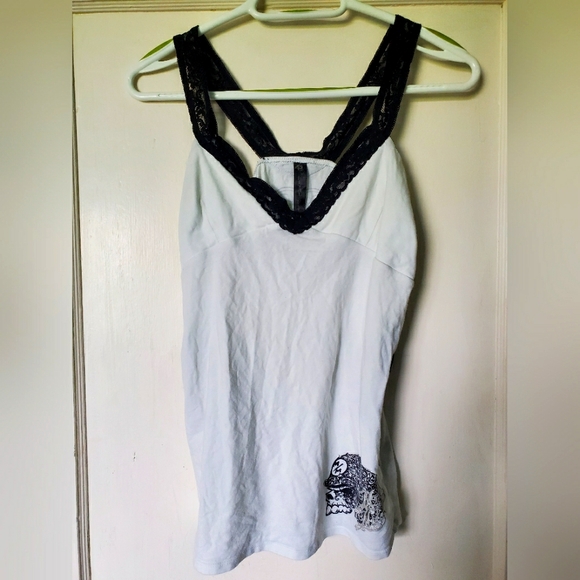 ☠🖤Metal Mulisha Lace Tank Top☠🖤 - Picture 2 of 3